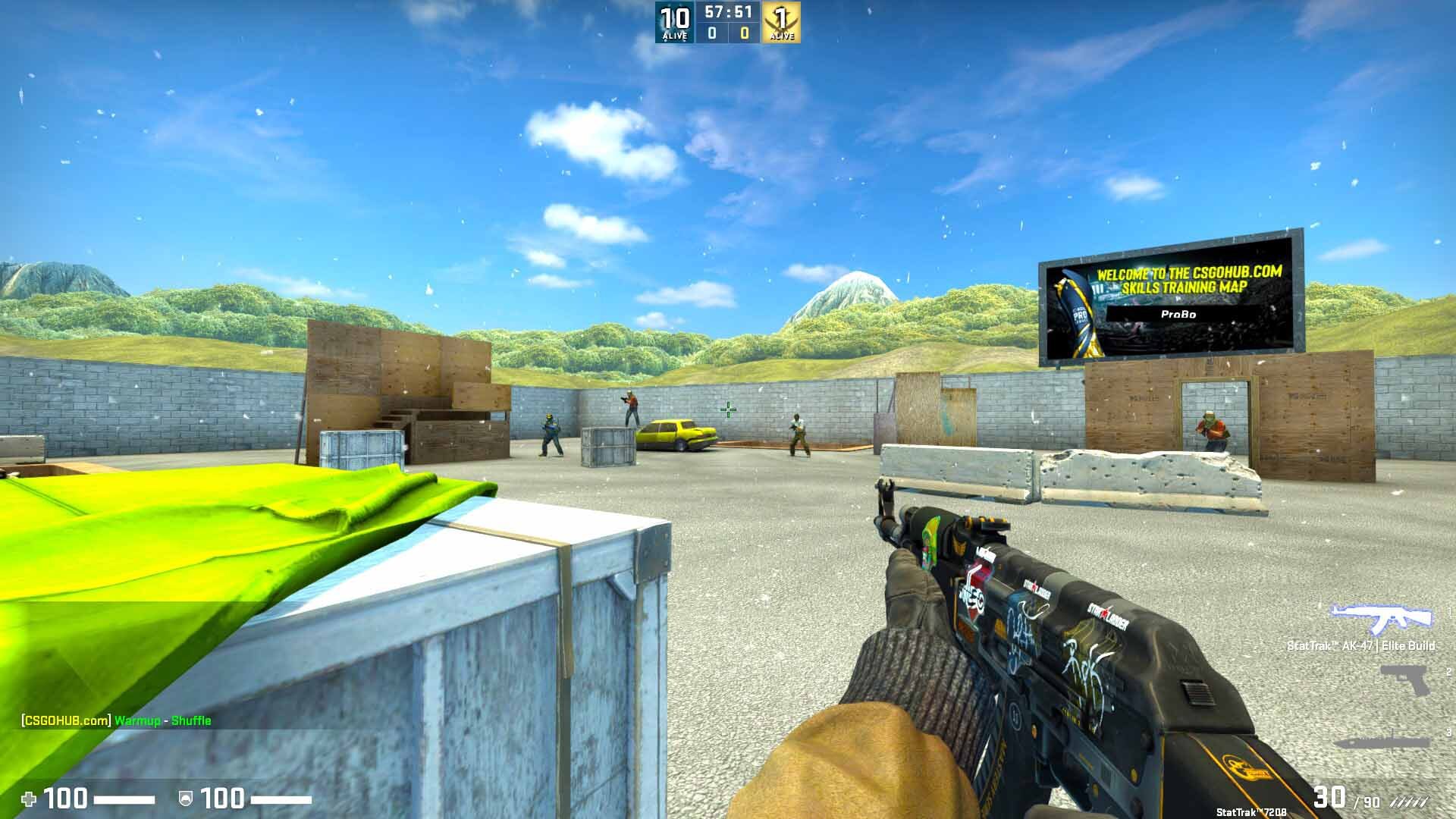 CSGOHUB shuffle mode