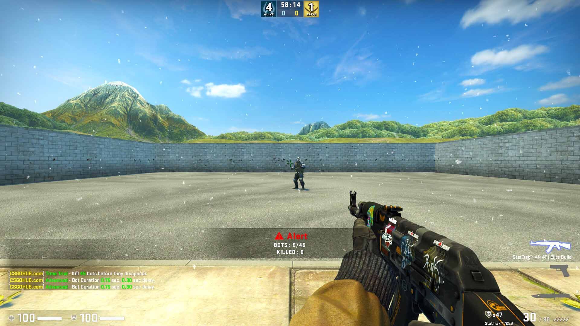 CSGOHUB time trial