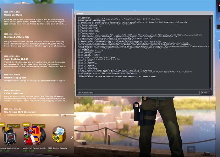 CSGO autoexec config