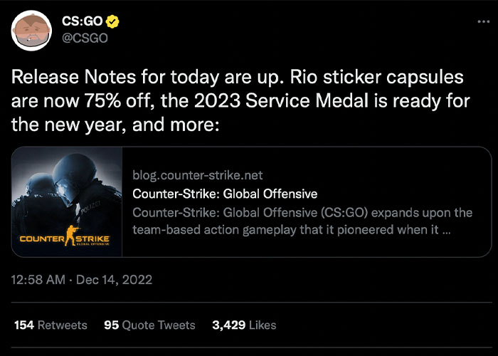 CSGO Update Brings New Maps, Discounts, and molotov Bug Fixes