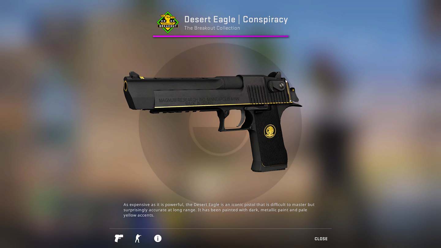 csgo Deagle skin Conspiracy
