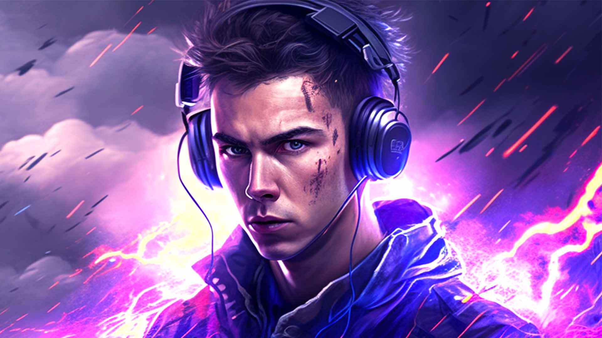 Gamer having a focused and calm mind under pressure