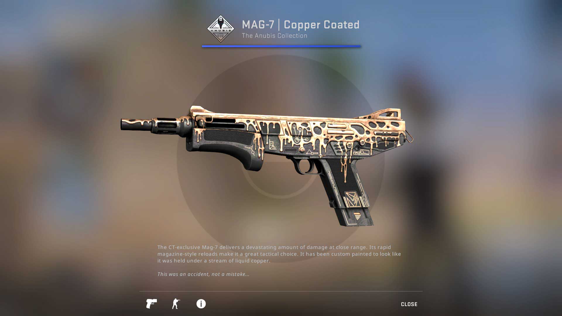 MAG-7 Copper Coated csgo skin