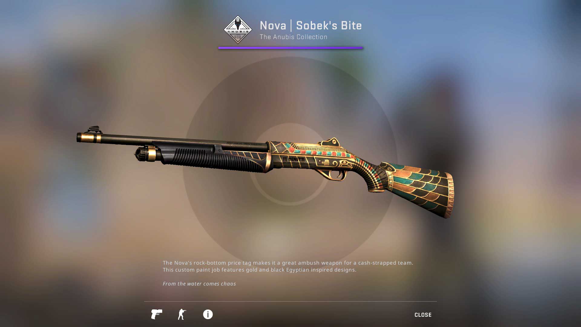 Nova Sobek_s Bite csgo skin