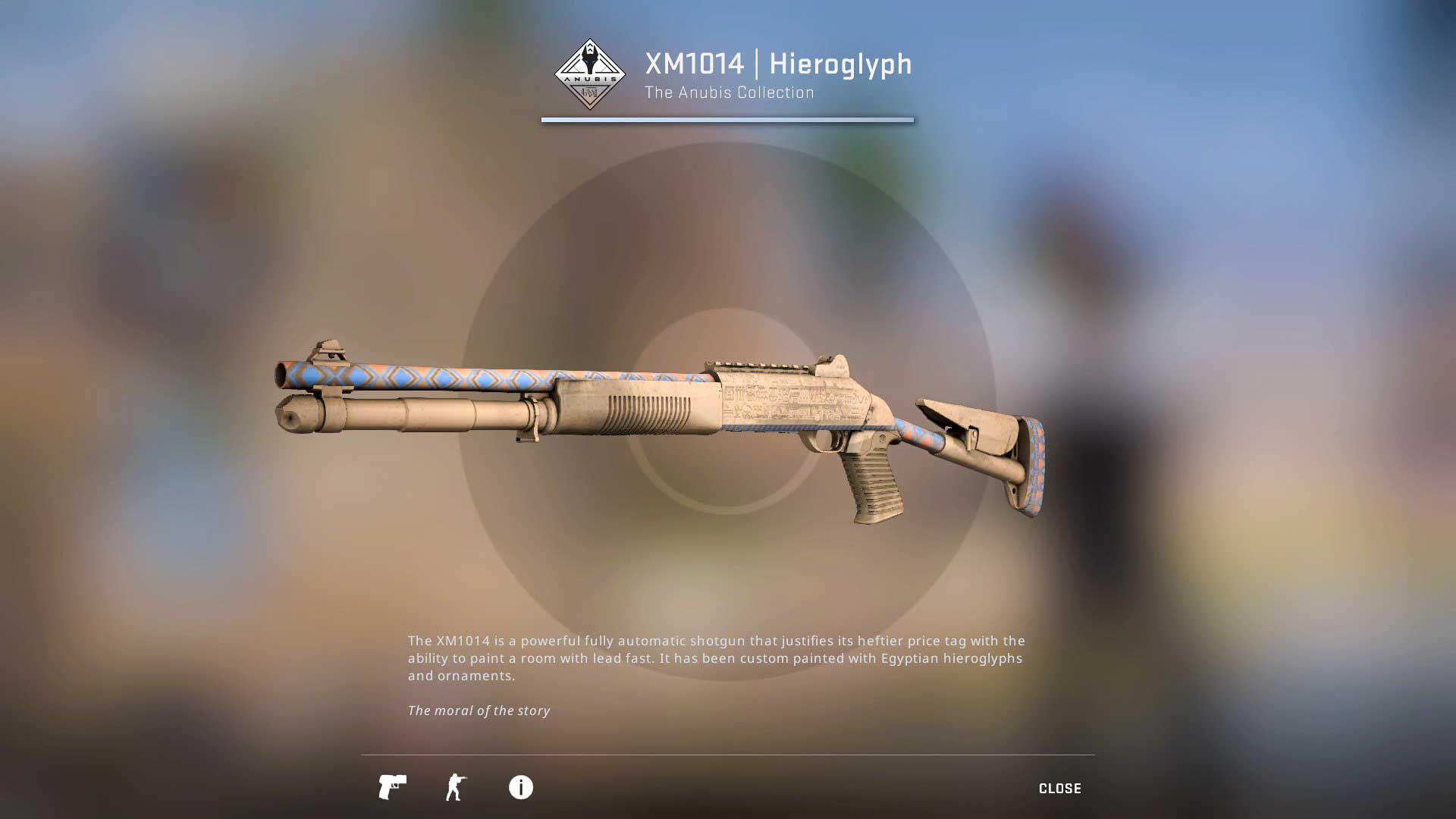 XM1014 Hieroglyph csgo skin