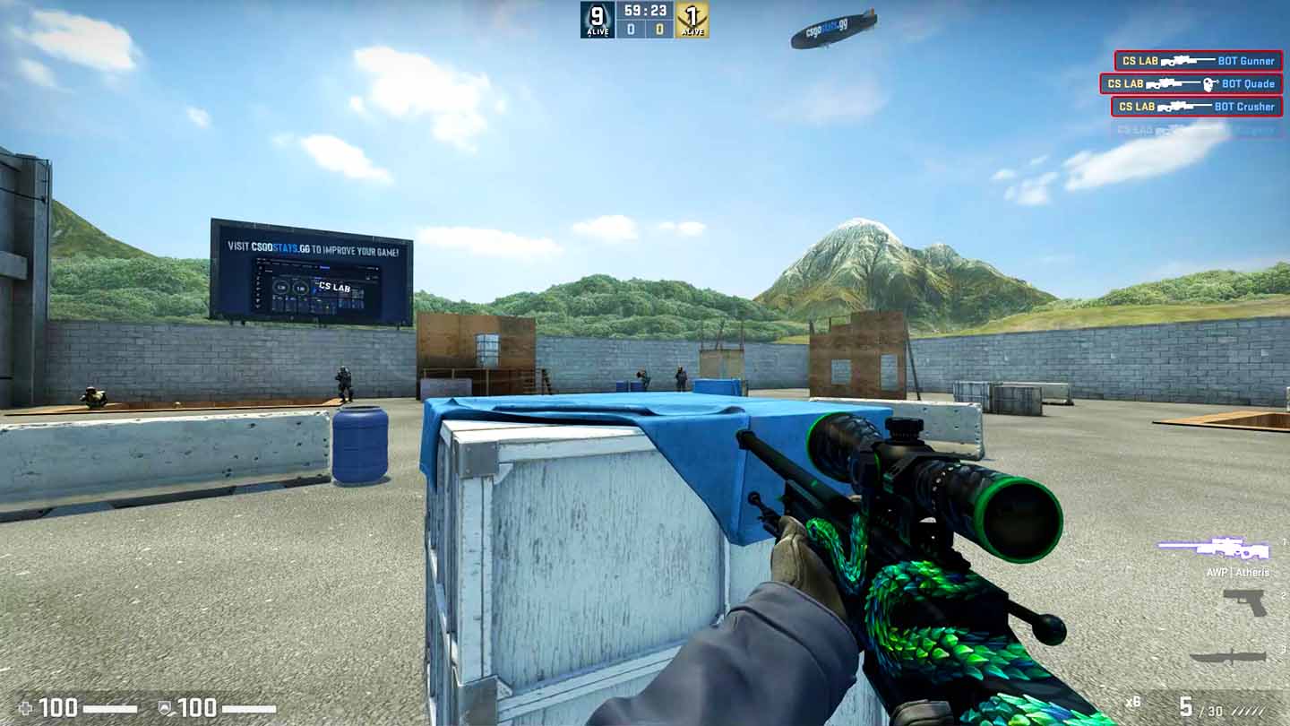 CSGOHUB AIM TRAINING MAP SHUFFLE MODE