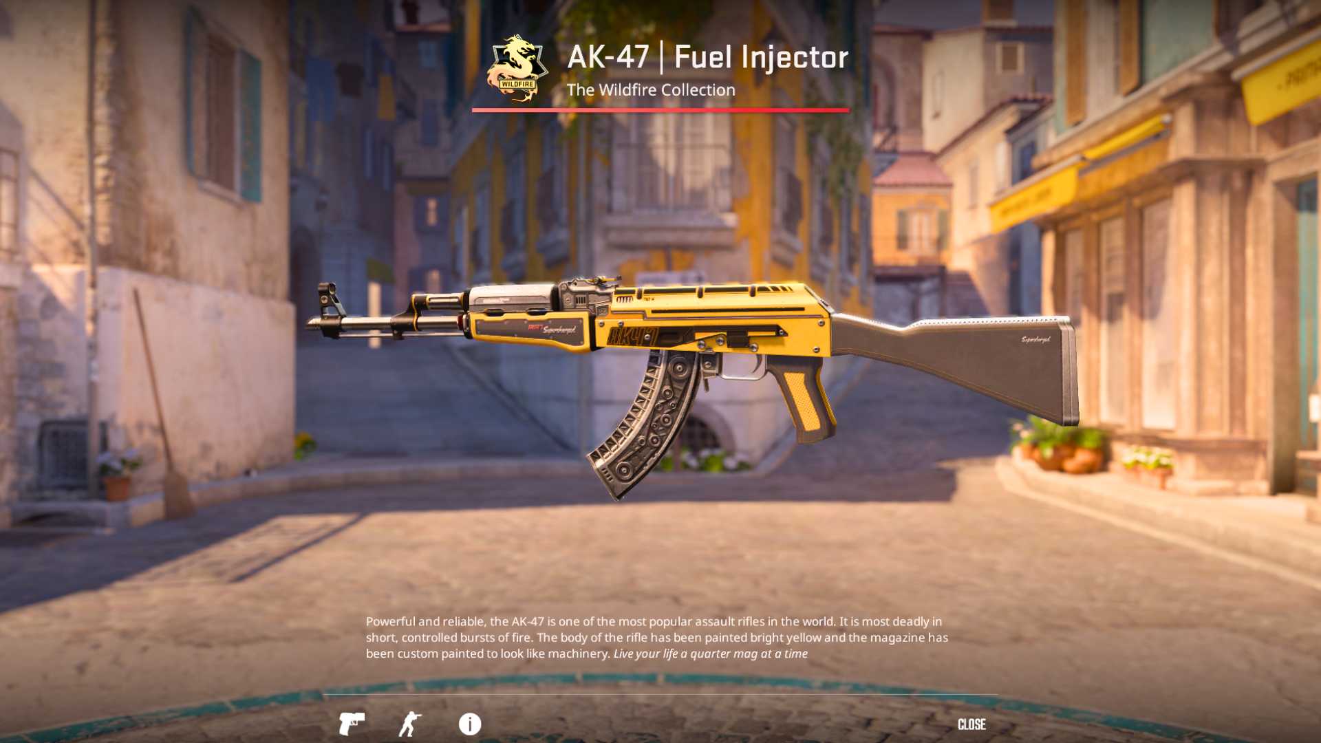 Fuel Injector skin AK47, cs2 skins