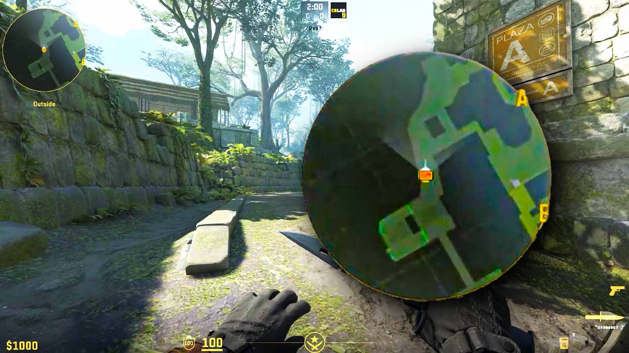 How to change radar settings in cs2