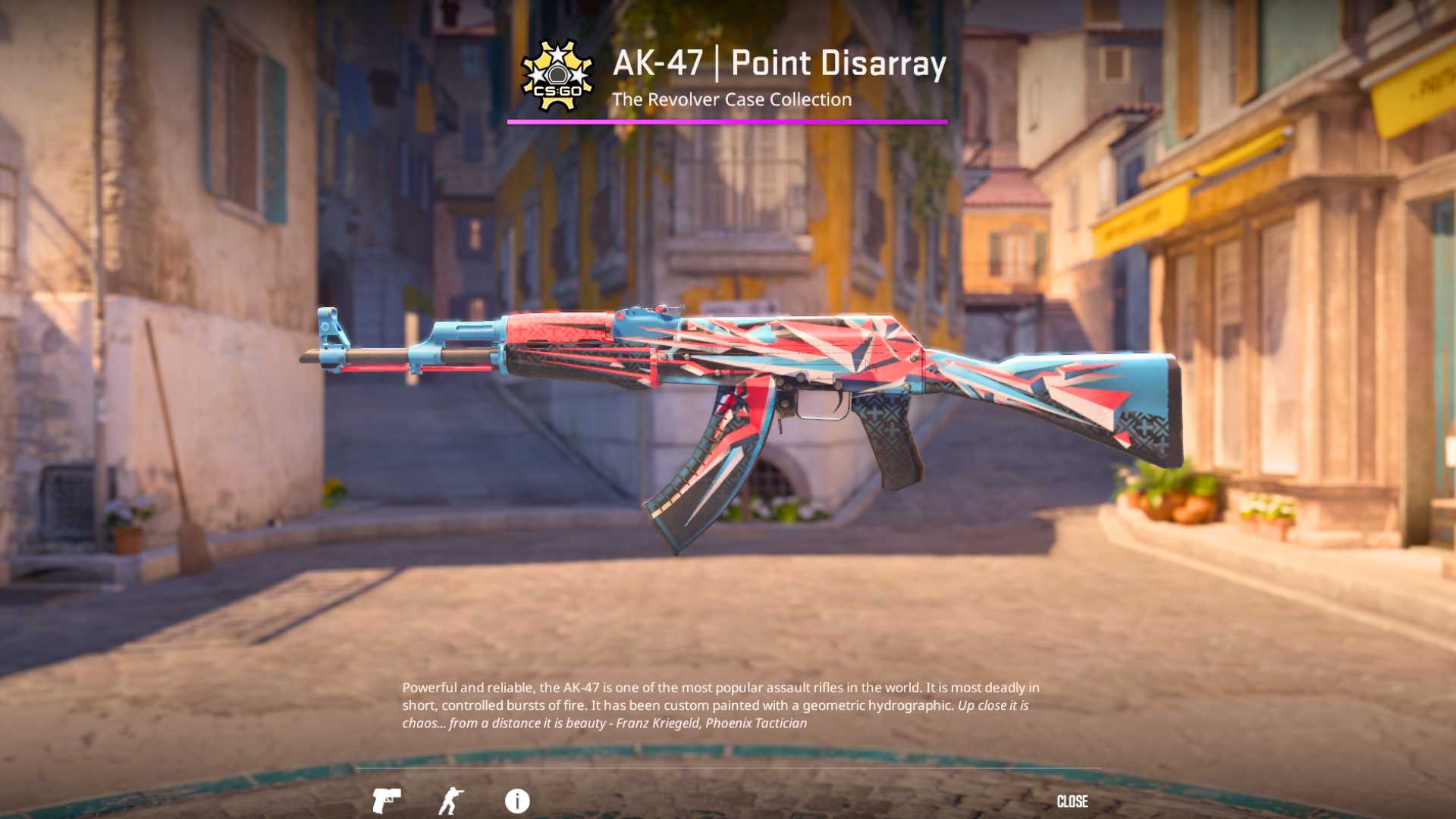 Point Disarray skin AK47, cs2 skins