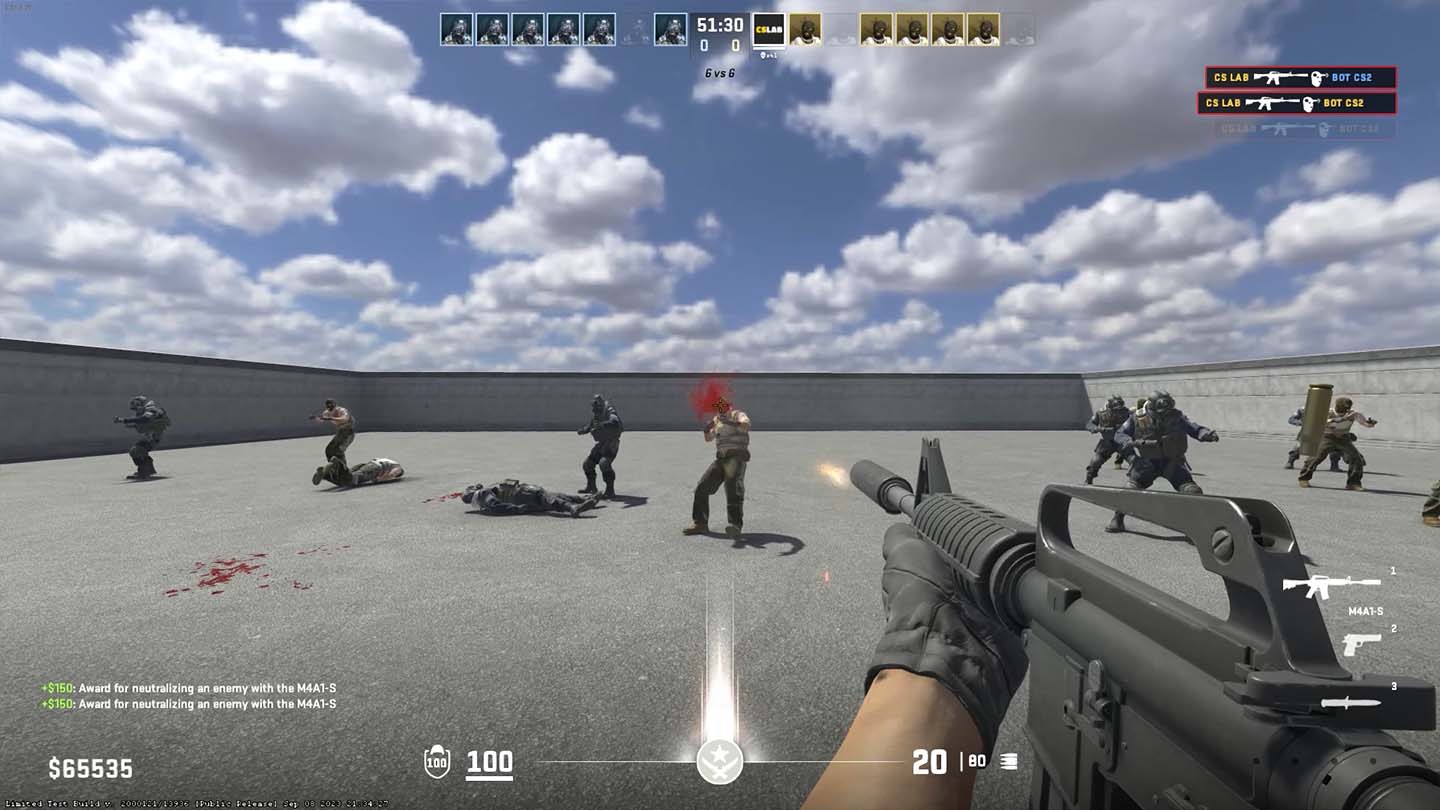 CS2 aim training map, alternative to aim_botz