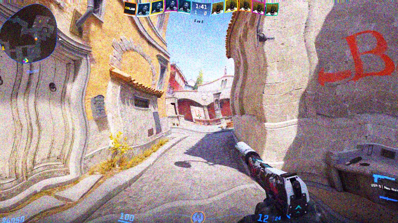 laggy and slow version of CS2